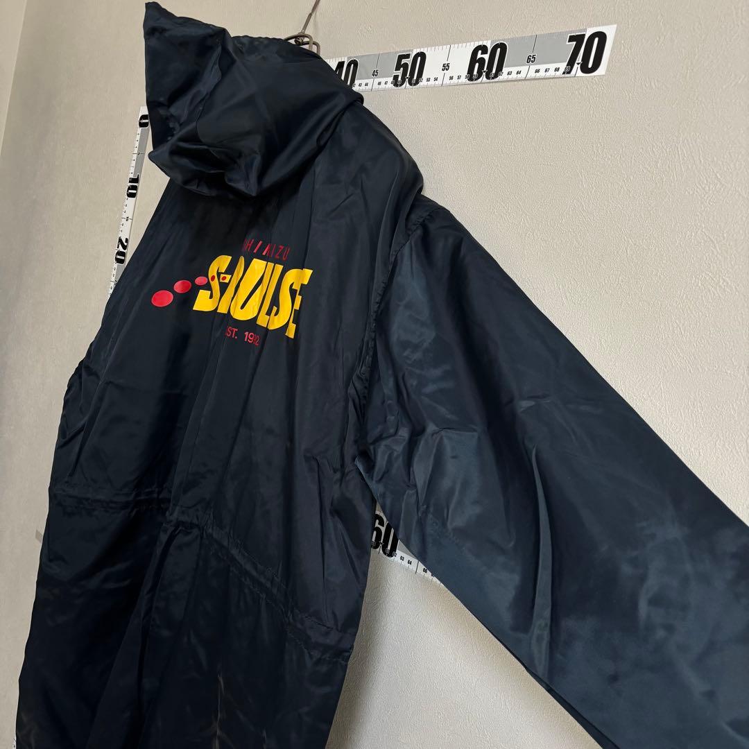 濃紺 緑ベンチコート 清水エスパルス S-PULSE パーカー フリーサイズ