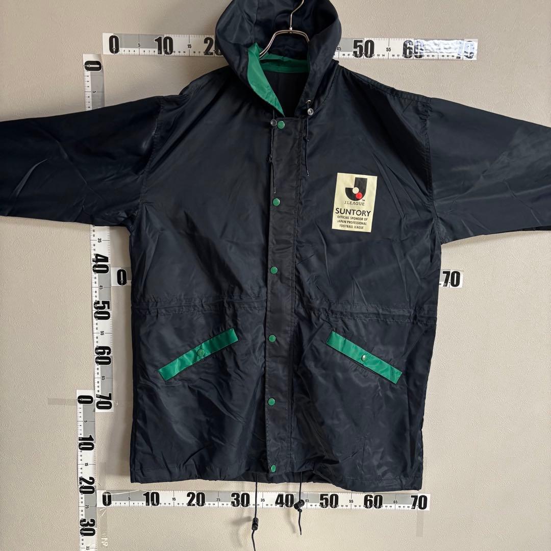 濃紺 緑ベンチコート 清水エスパルス S-PULSE パーカー フリーサイズ