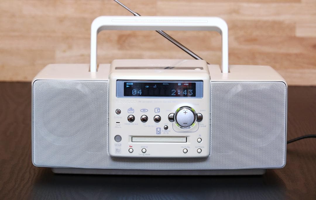 KENWOOD MDX-L1 CD/MD/TUNER コンポ ラジカセ 美品　白