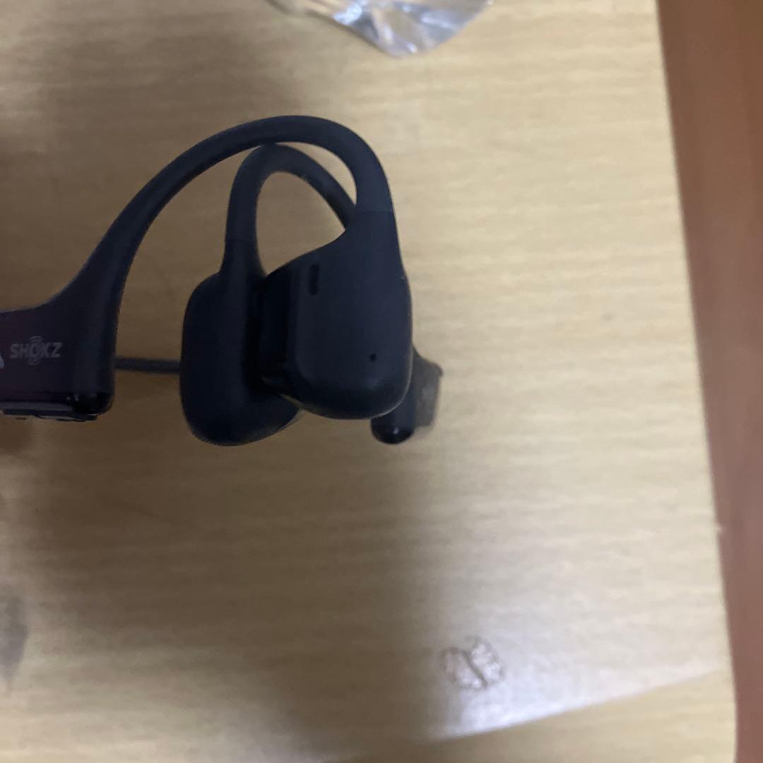 骨伝導イヤホン ブラック