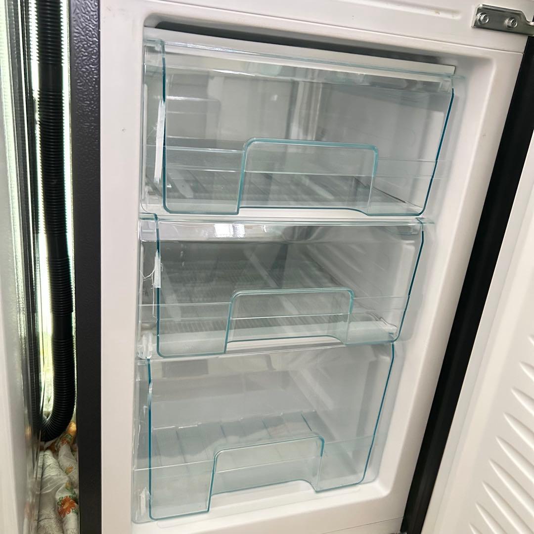 【送料込み10/15まで10%割引価格】アイリスオーヤマ 冷蔵庫 162Lグレー