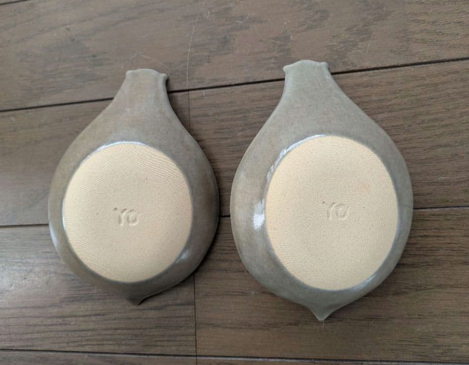 ③よしざわ窯（益子焼）　お皿、食器　リース模様セット　14点