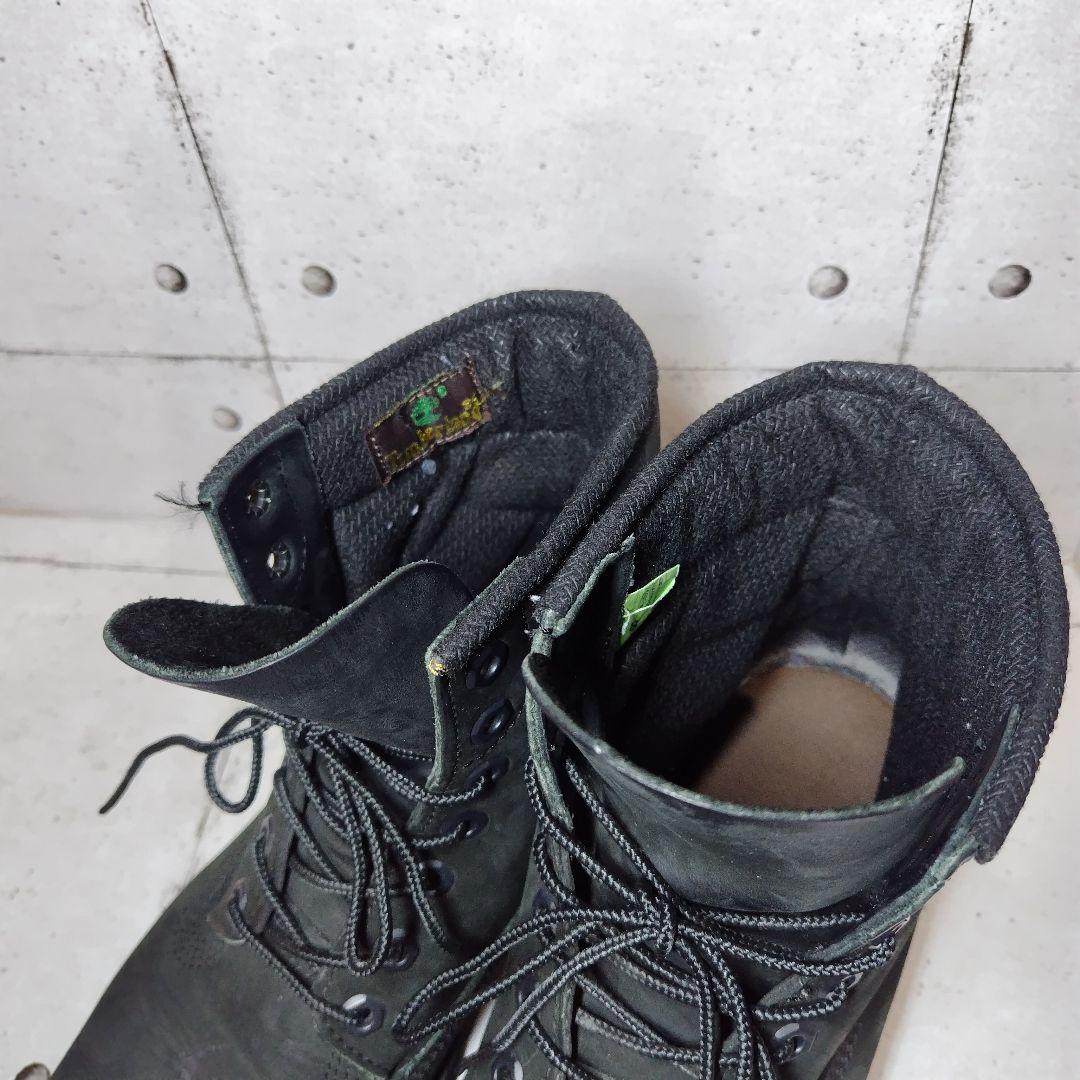 ティンバーランド 10042 6インチブーツ 黒 ブラック ヌバック 8W