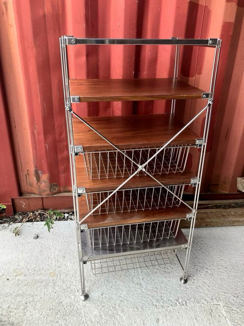 無印良品　ステンレスユニットシェルフ