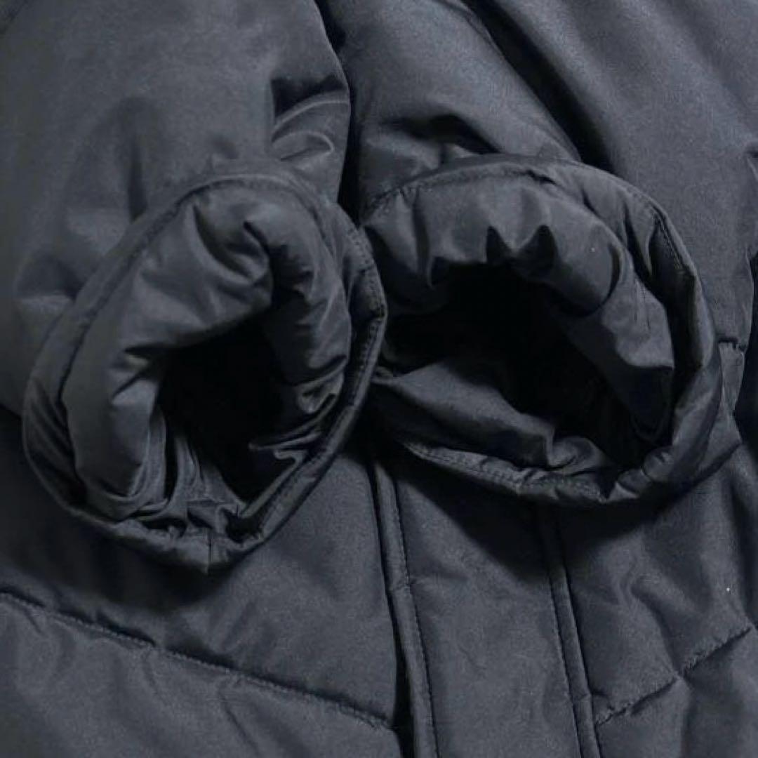 美品✨アンダーアーマー ベンチコート ブラック ロング　LG ロゴ