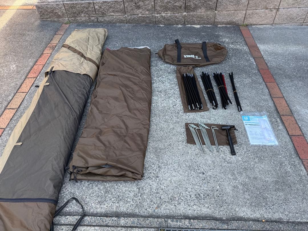 【美品】ogawa オガワ ヴィガスⅡ Vigas-Ⅱ 社外シート付き