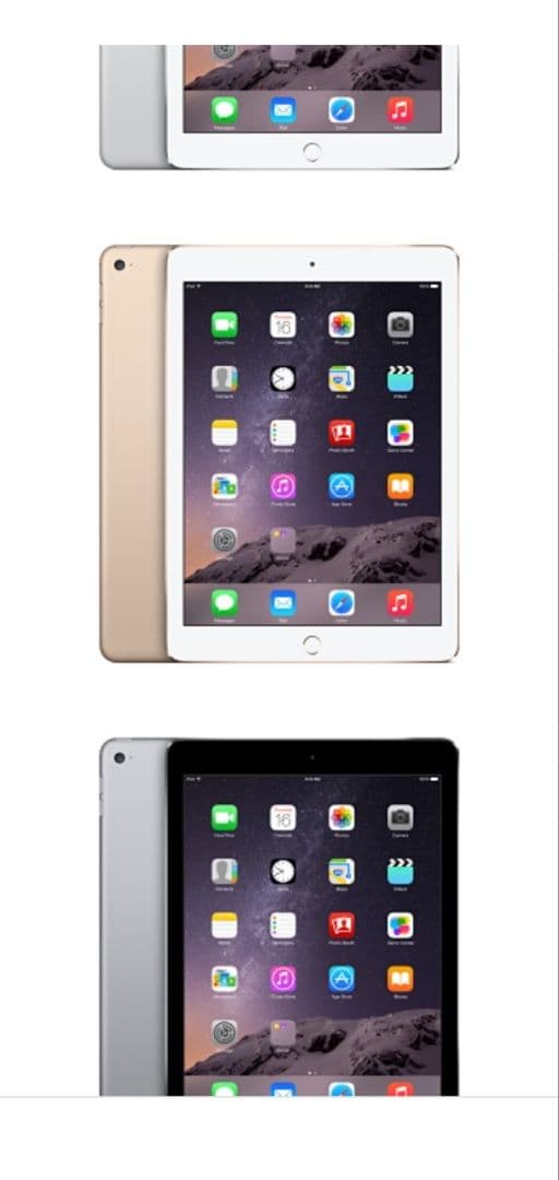 Apple iPad air2 32GB シルバー 本体