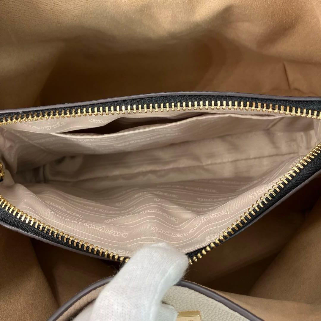 極美品✨デコ ケイトスペード カラーブロック ミディアム クロスボディ