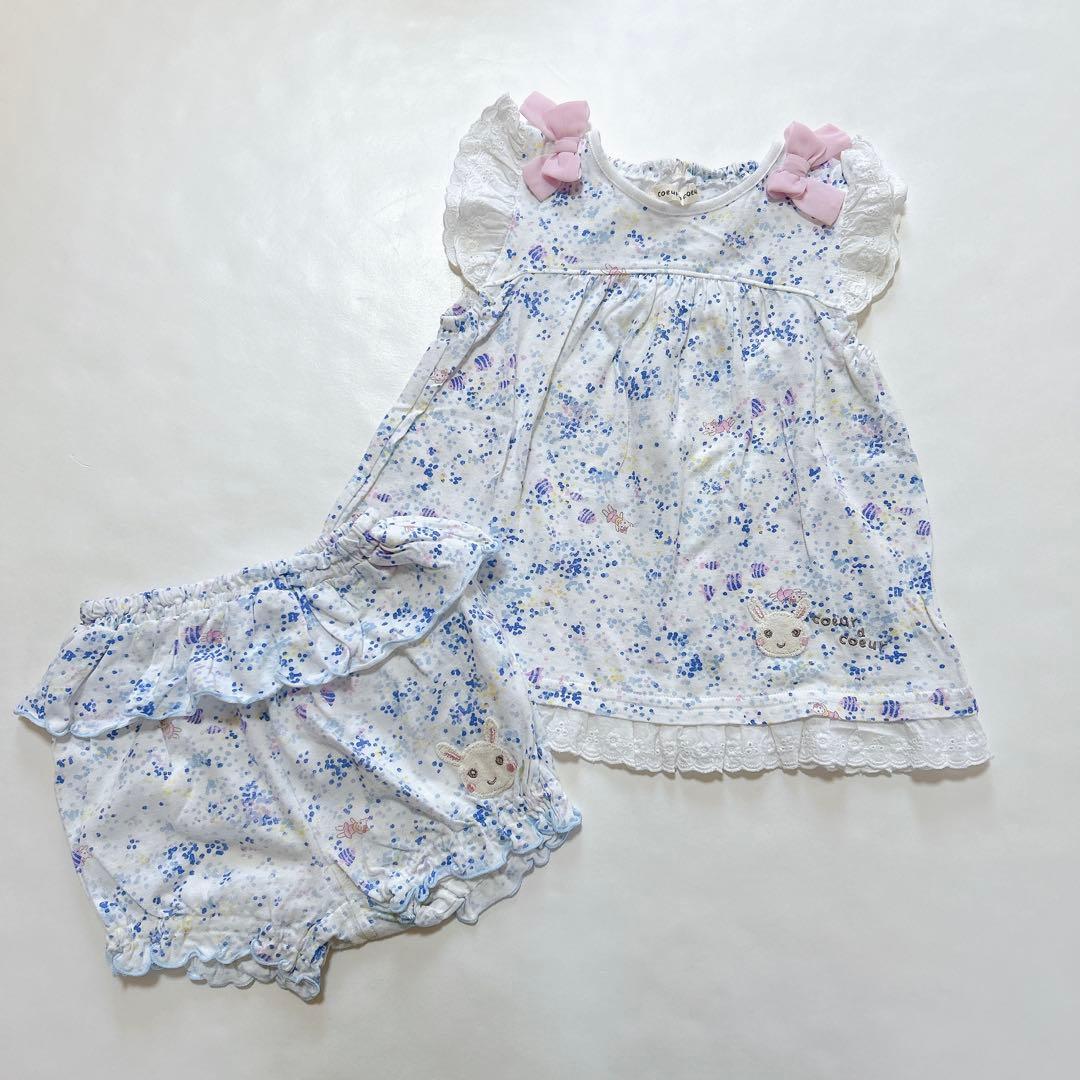 【クーラクール】14点夏物半袖ෆ‪ワンピースෆ‪詰め合わせセット95cm