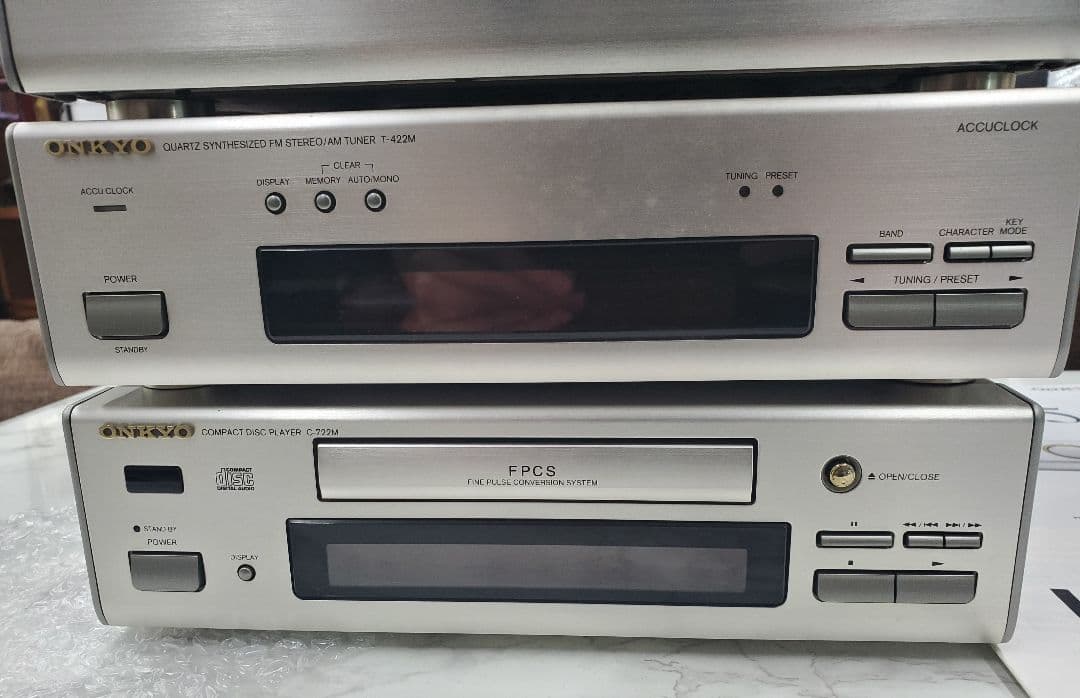 ONKYO オンキヨー　アンプ　ディスクプレーヤー他セット