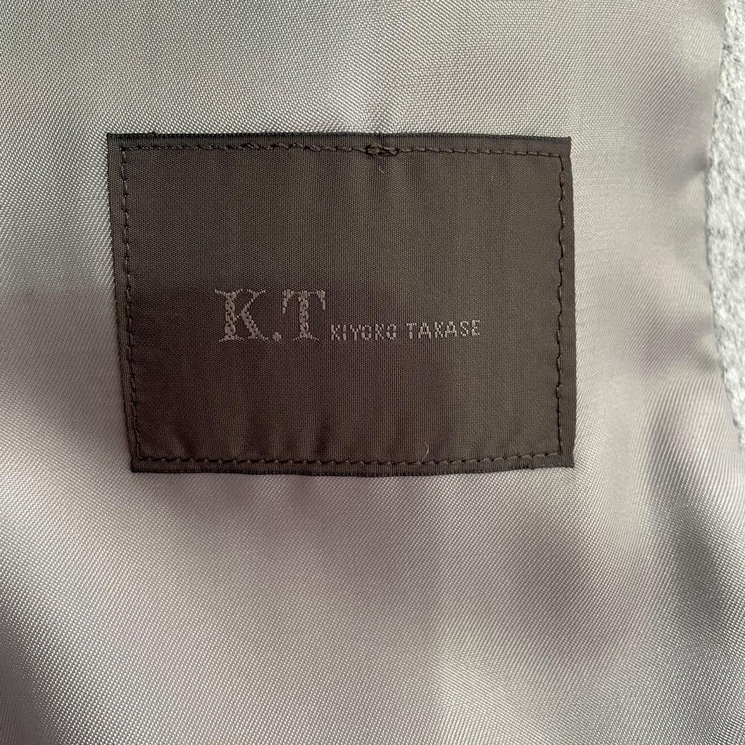 専用　KIYOKO TAKASE アンゴラ　ウール　ダブルコート　ピーコート