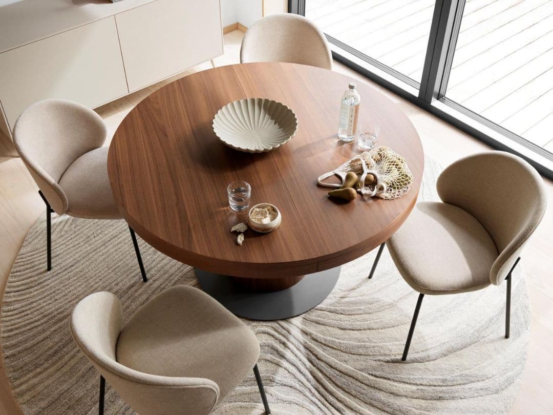 ボーコンセプト　円形ラグ　furrow