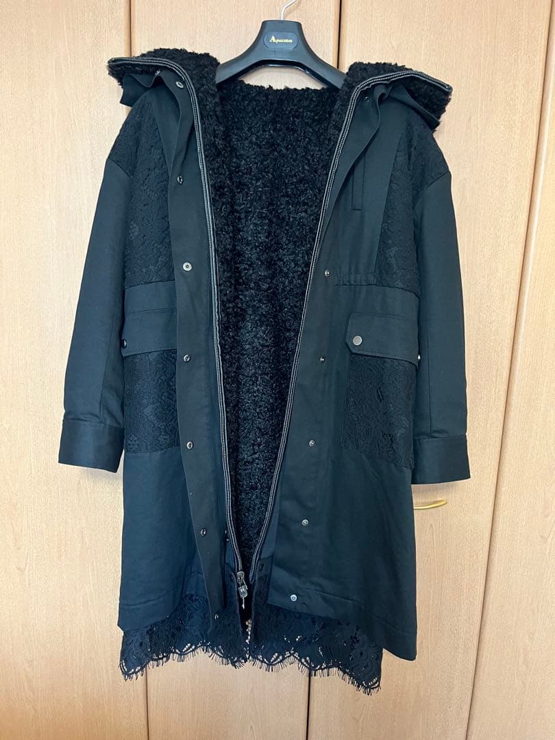 三連休限定グレースコンチネンタルボアライナー付レースモッズコート63800円