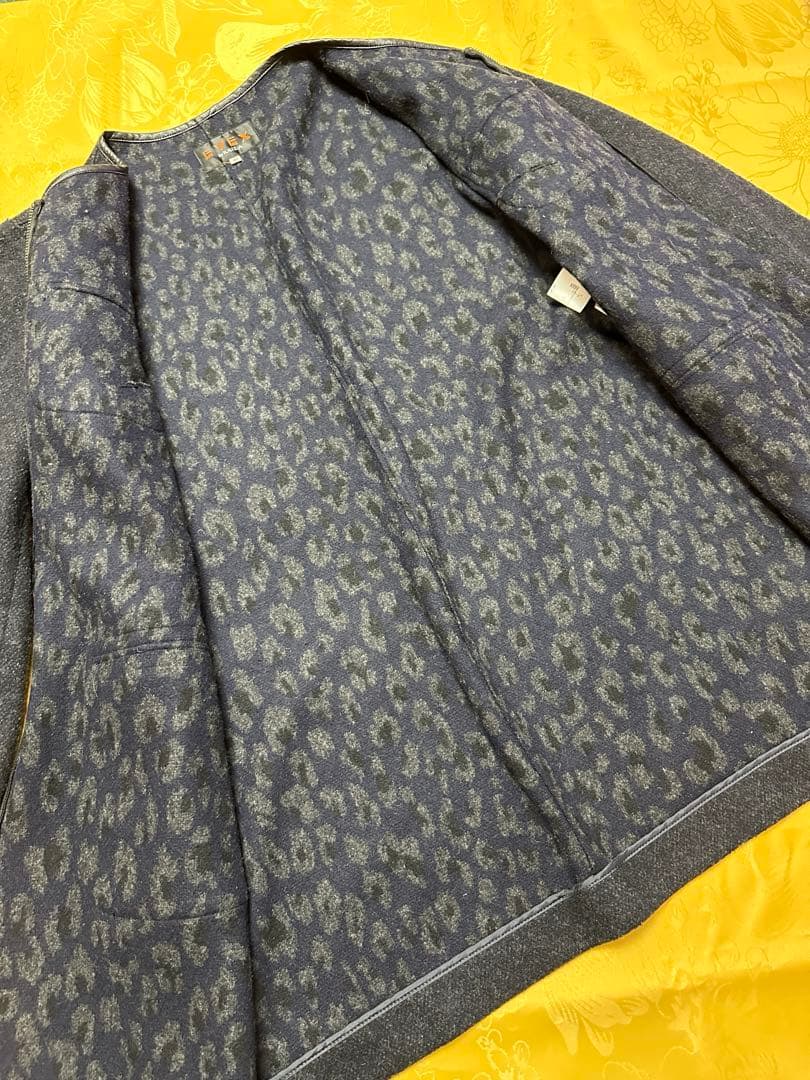 EVEX by KRIZIA コート　裏地ヒョウ柄　44