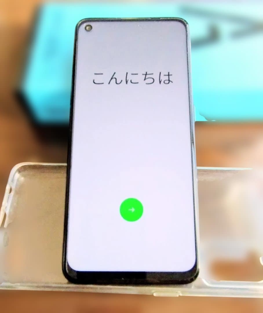 OPPO A55s 5G ブラック 本体 ソフトケース