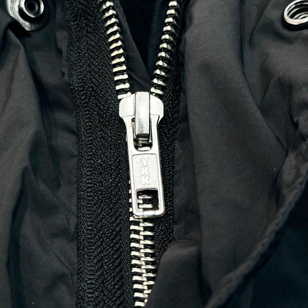 ATON / AIR WEATHER SHORT MODS COAT ブラック