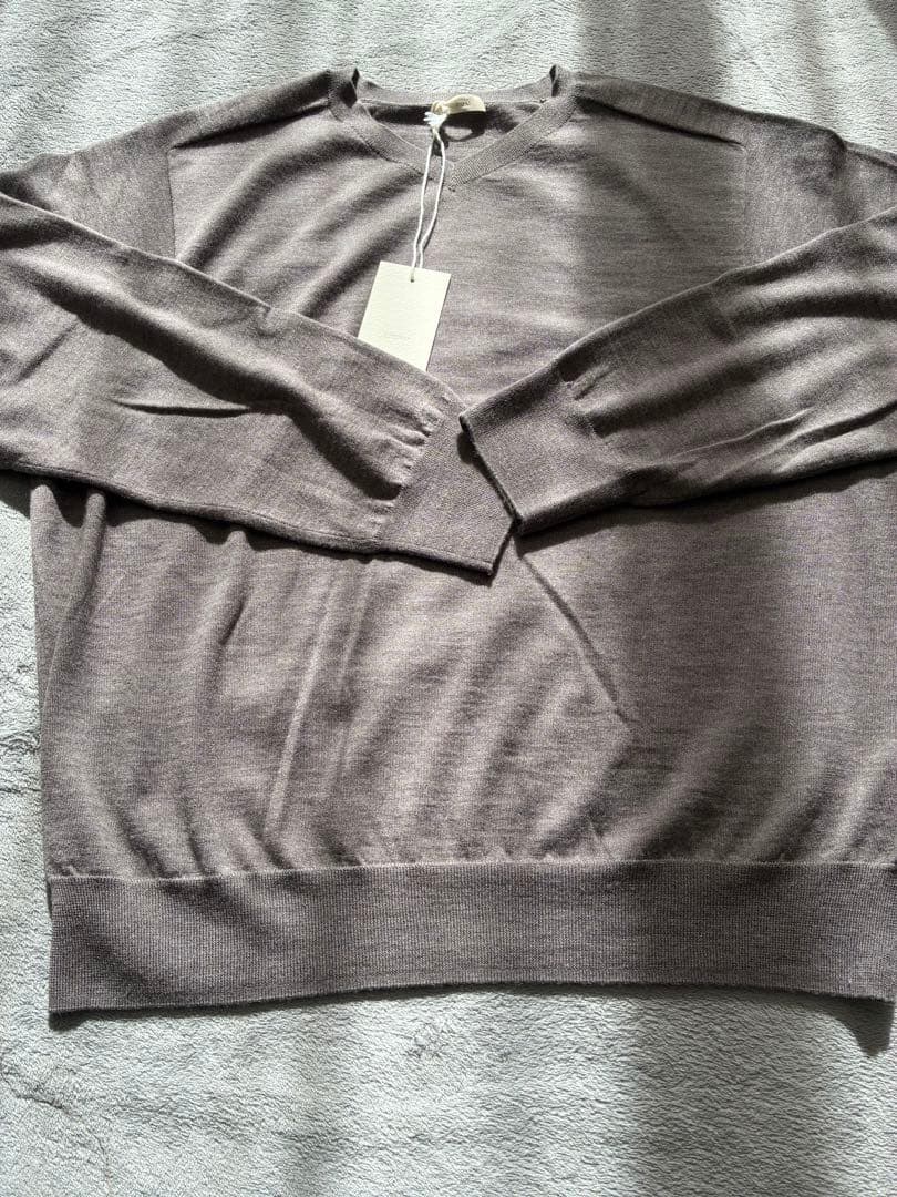 トップス LIDNM/W/Si/Ca 18G V Neck Knit