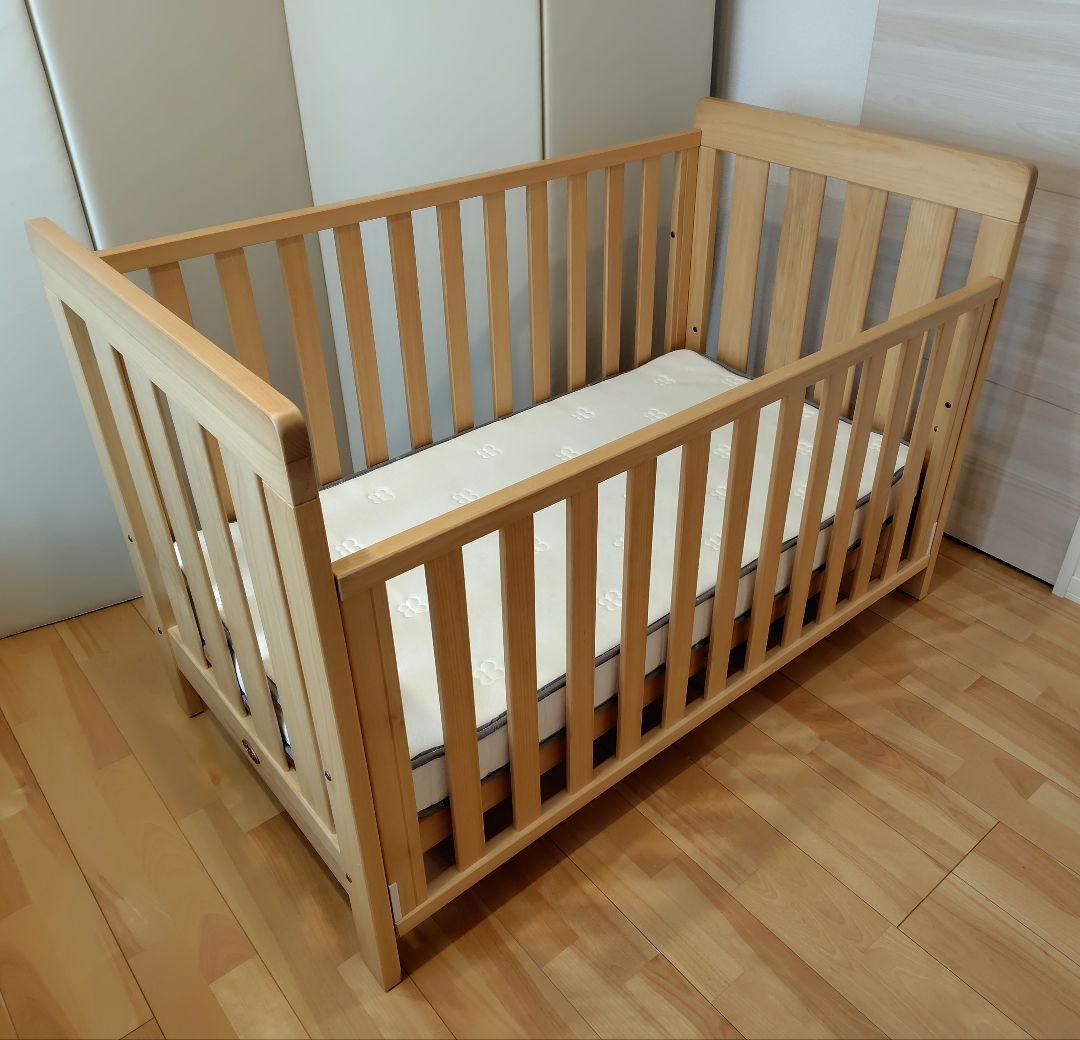 【くろちゃん】Boori ジャズ ベビーベッド