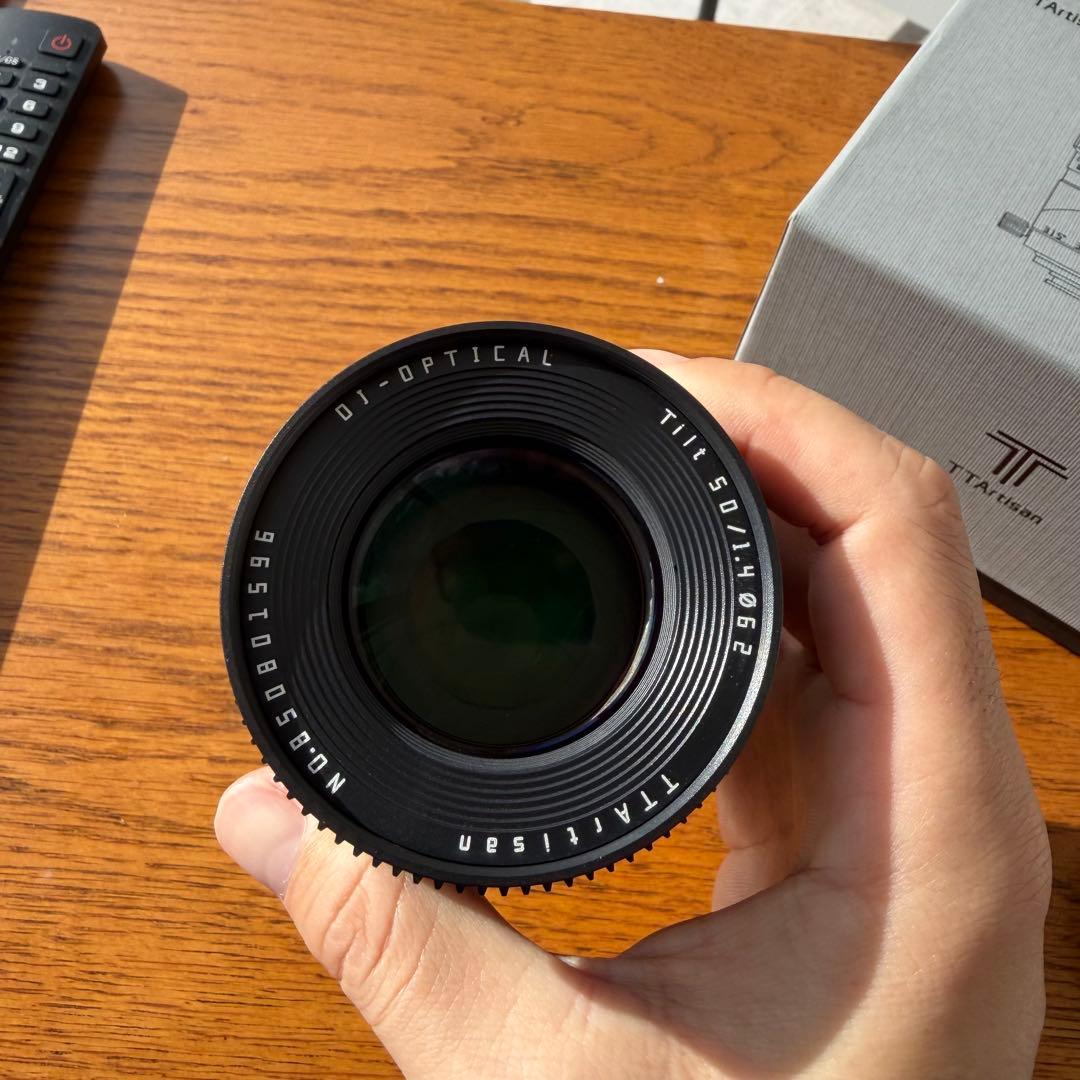 TTArtisan Tilt 50mm F1.4 レンズ eマウント