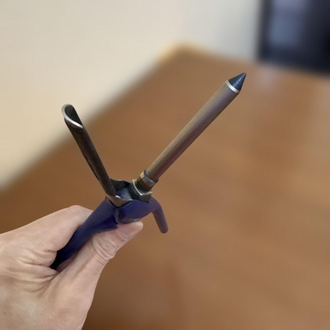 LENZ e-8φレンツアイロン　丸8ミリアイロン　理容アイロン