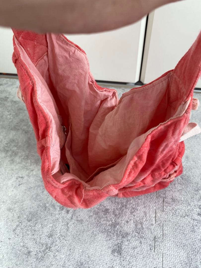 tricot コムデギャルソン　コットン　ハンドバッグ