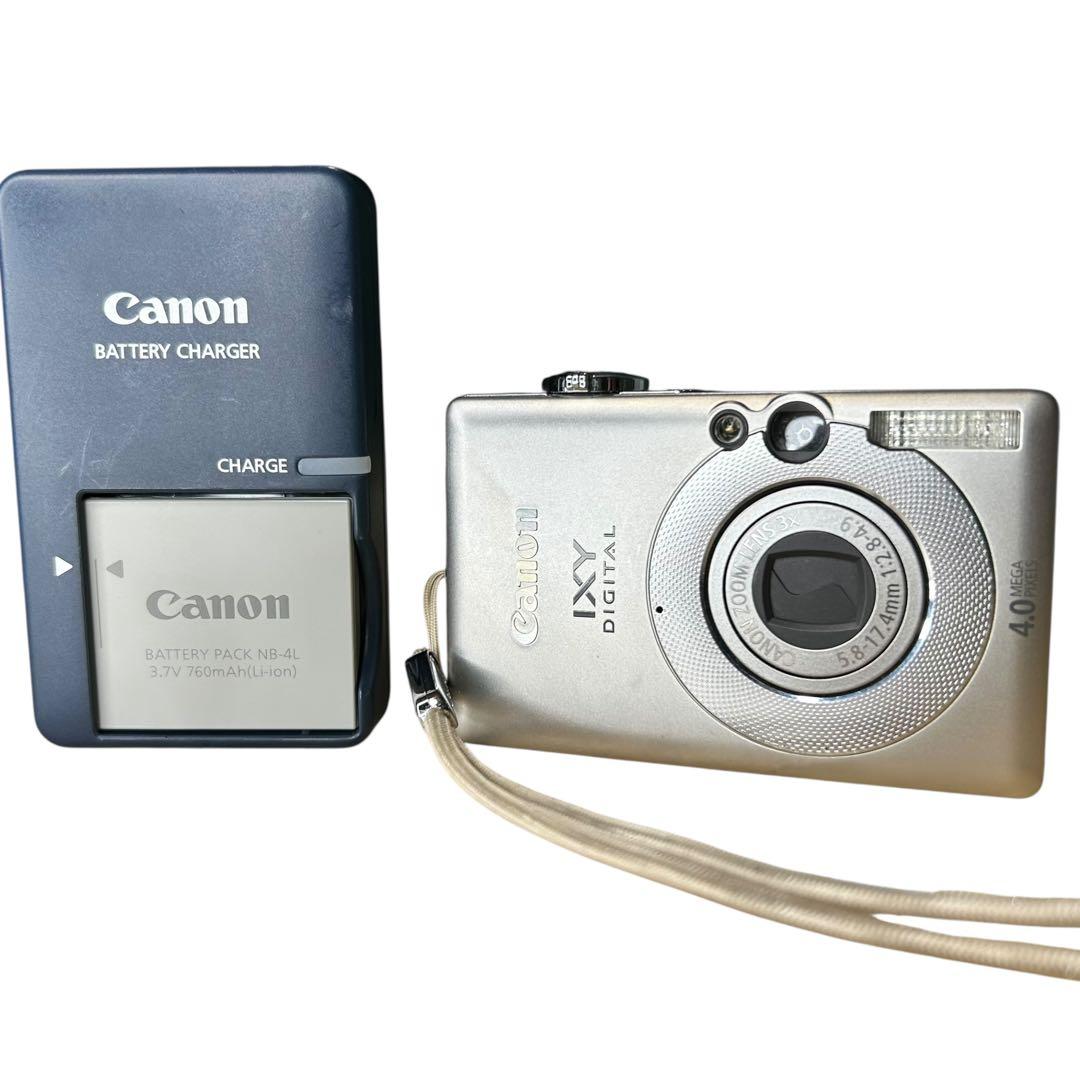 Canon IXY DIGITAL 50 美品 純正バッテリー 充電器付 レトロ