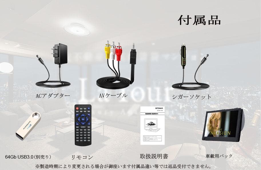 12.6型 ポータブルdvdプレーヤー 液晶 4時間連続再生 CPRM対応