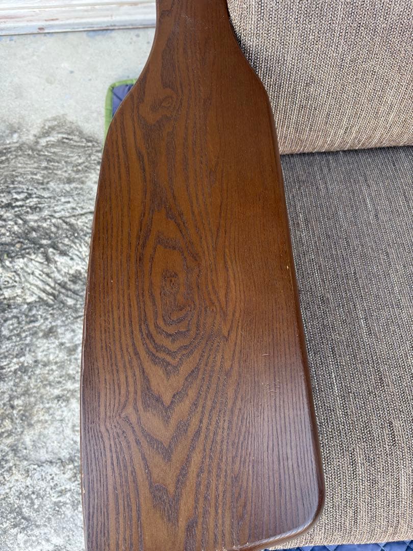 美品 ナガノインテリア 3Pソファ 天然木 LC048