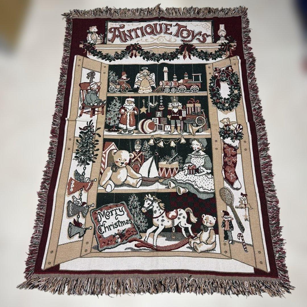 クリスマス　プレゼント　マルチカバー　ソファカバー　ラグ　175x122