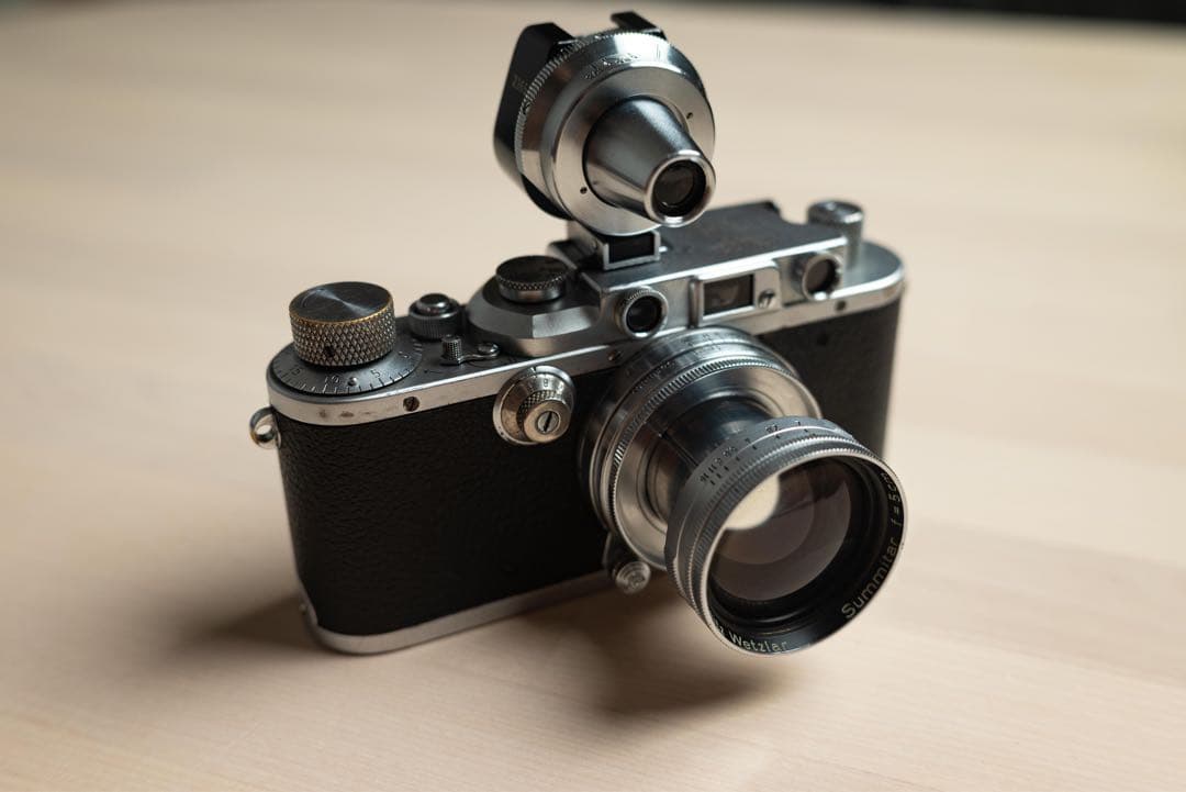 実写済 leica Ⅲa+Summitar50mmF2+Jupiter12 他