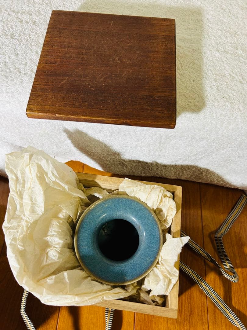 中国古美術 宋時代鈞窯壺 水指水盂