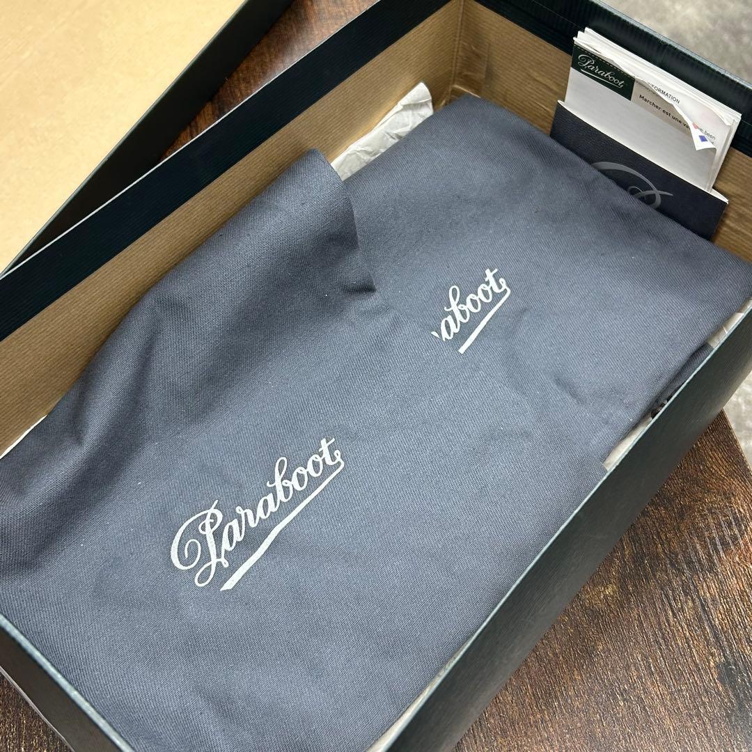 Paraboot パラブーツ MICHAEL Ⅱ ガラスレザー ブラック 41