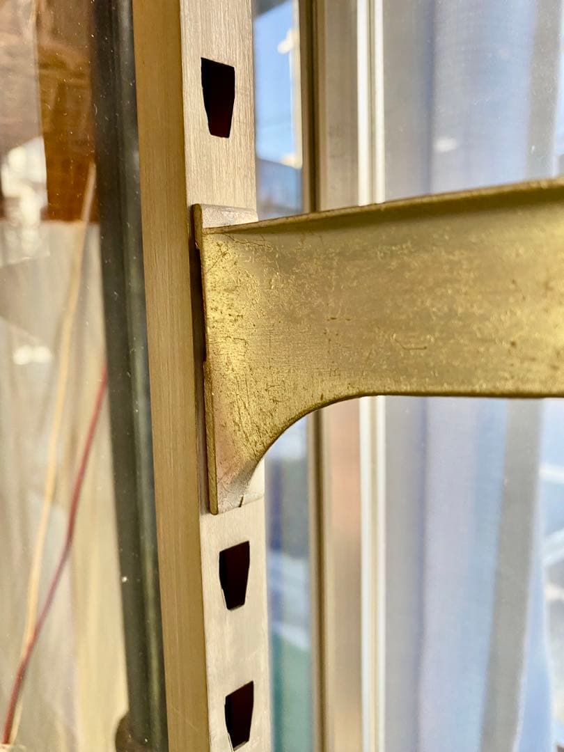 【昭和レトロ】照明付き　ガラスショーケース小　コレクションケース