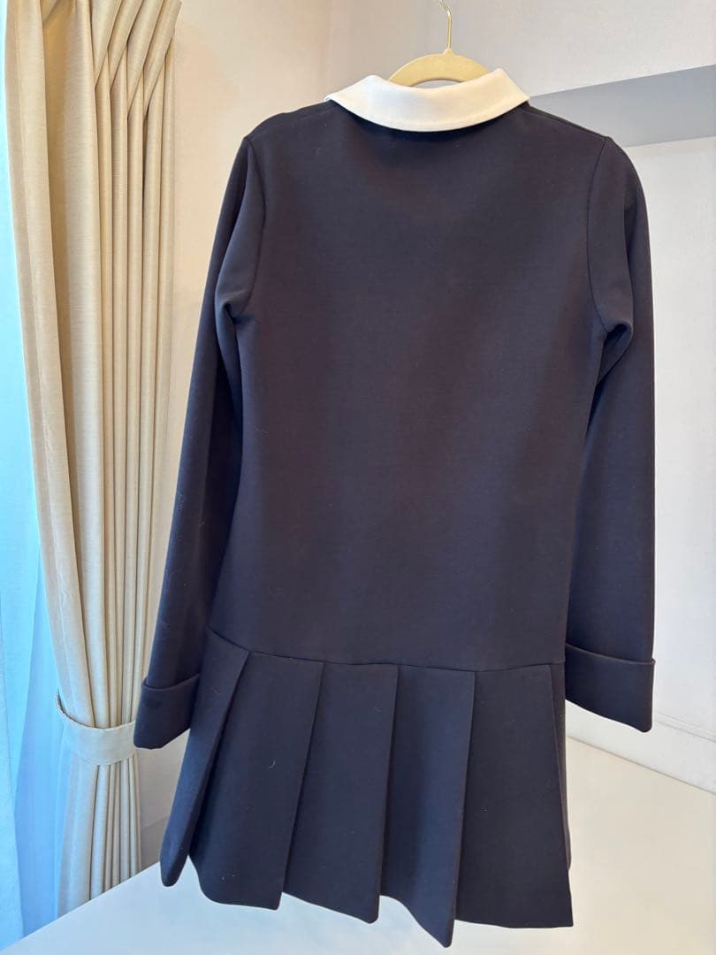 ワンピース Herlipto Polo Pleated Mini Dress