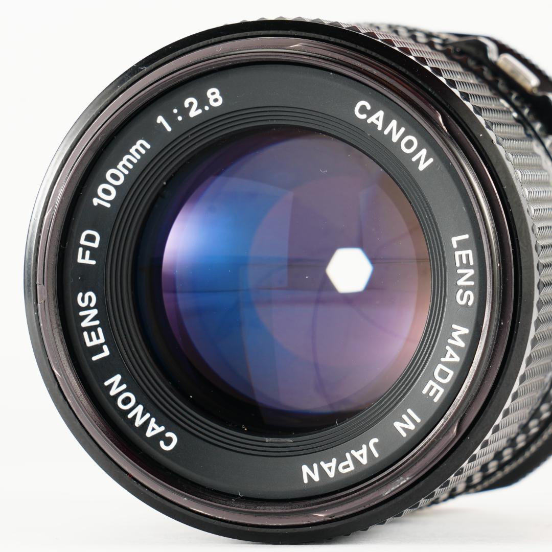 柔らかく滲む光が美しい Canon new FD 100mm F2.8 909