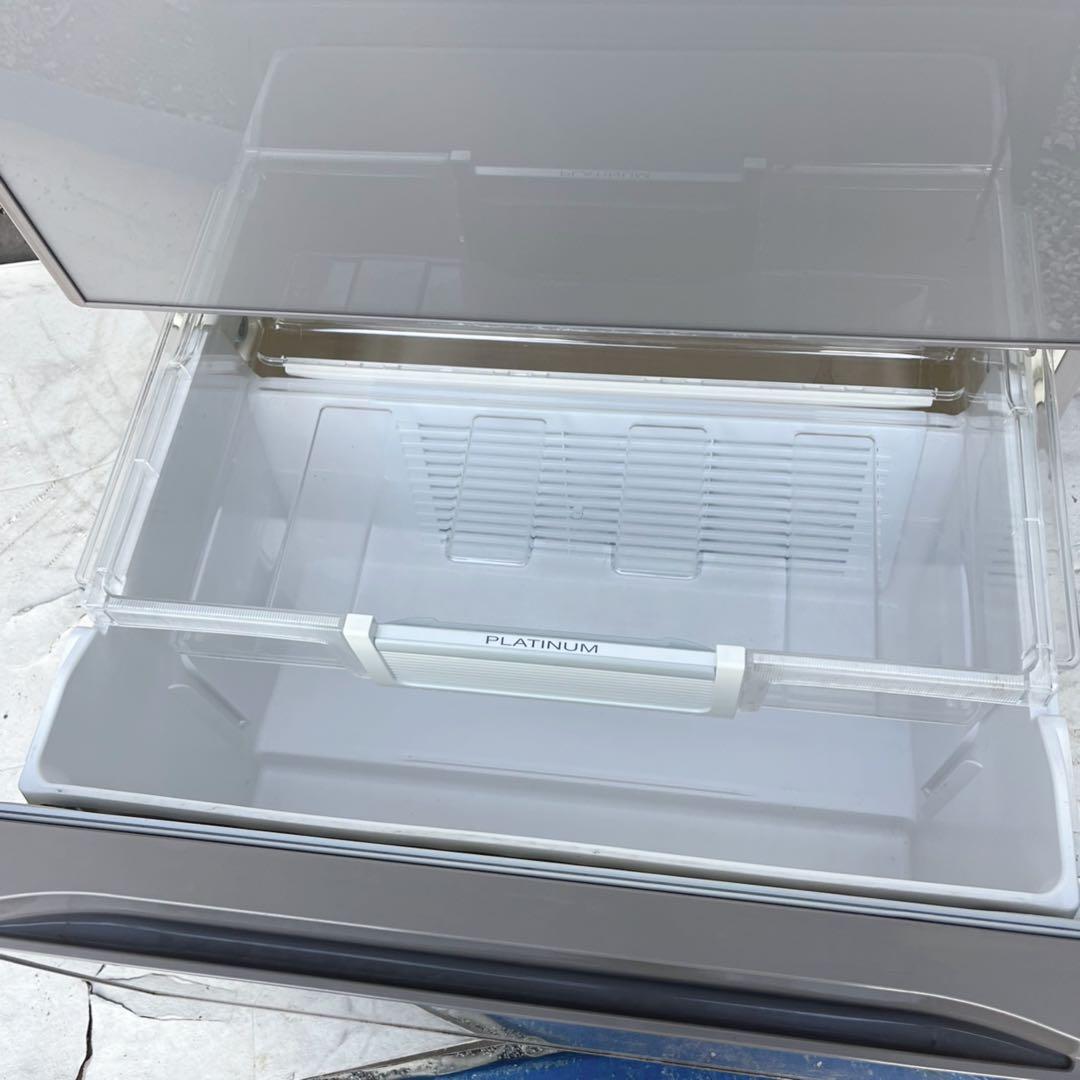 取付無料！完動品！日立真空チルド搭載高性能ピンクゴールド6ドア冷蔵庫！洗濯機