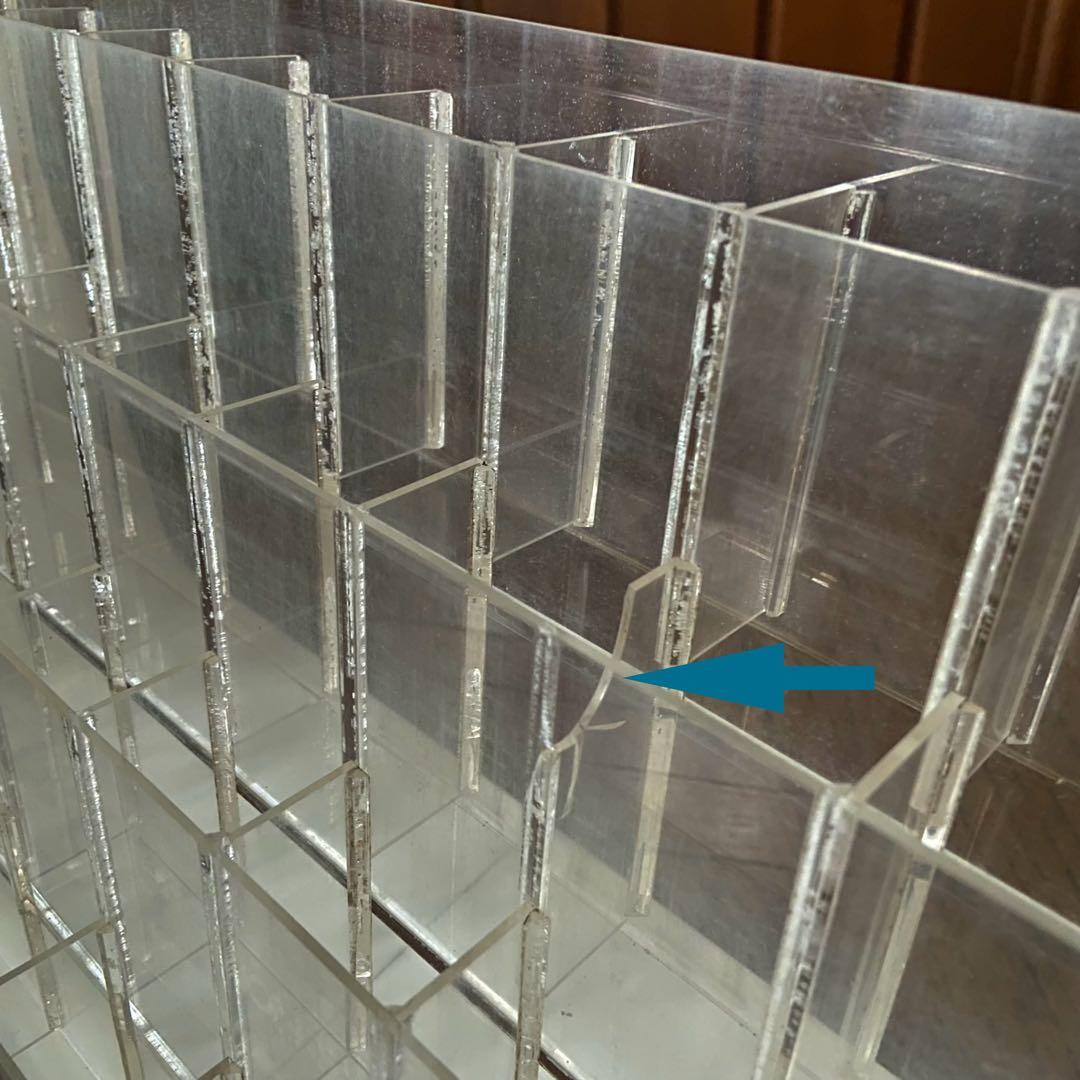 昭和レトロ　店舗什器　ペンスタンド　　三菱ボールペン　スペースエイジ