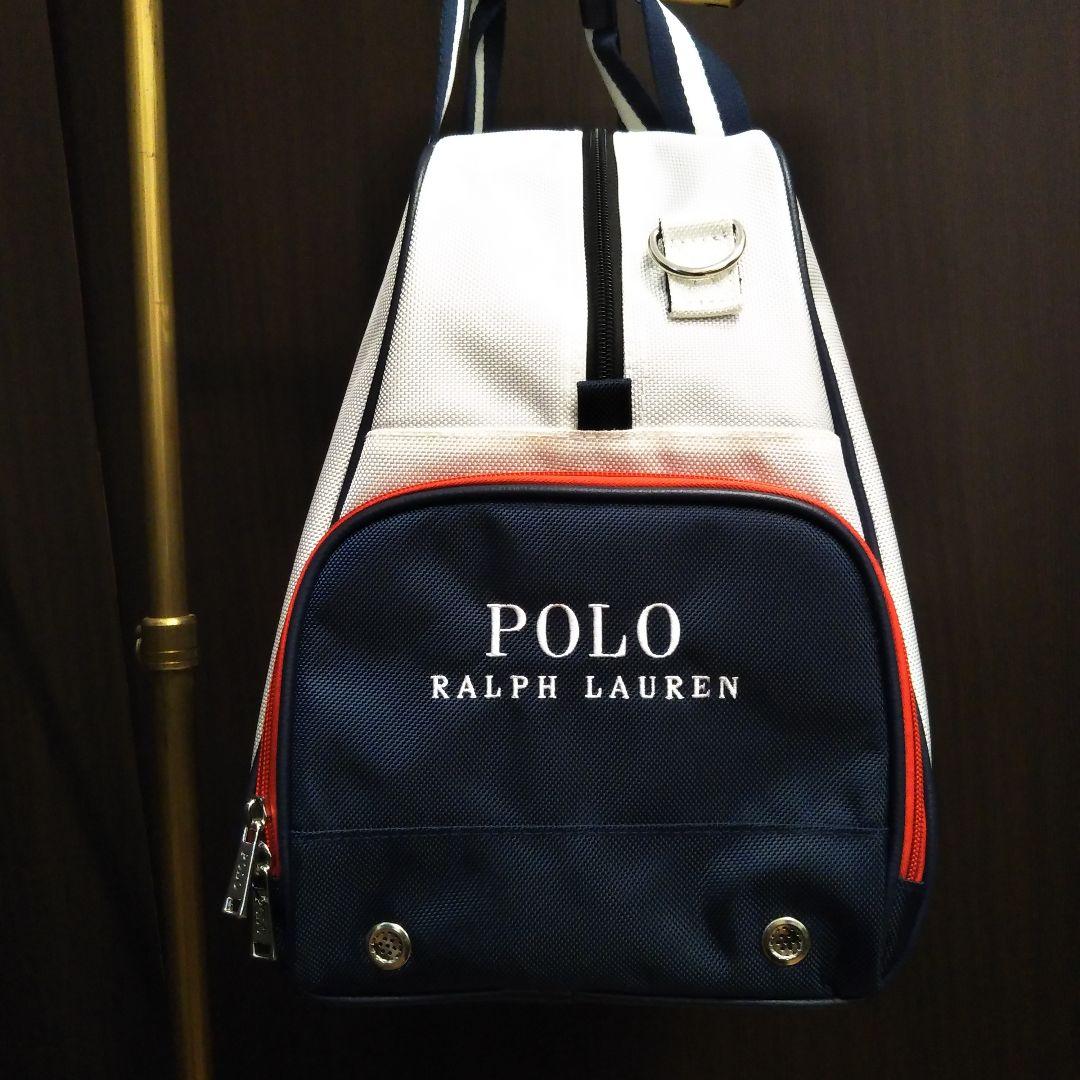 【新品】ポロラルフローレン RLB013 ボストンバッグ ホワイト