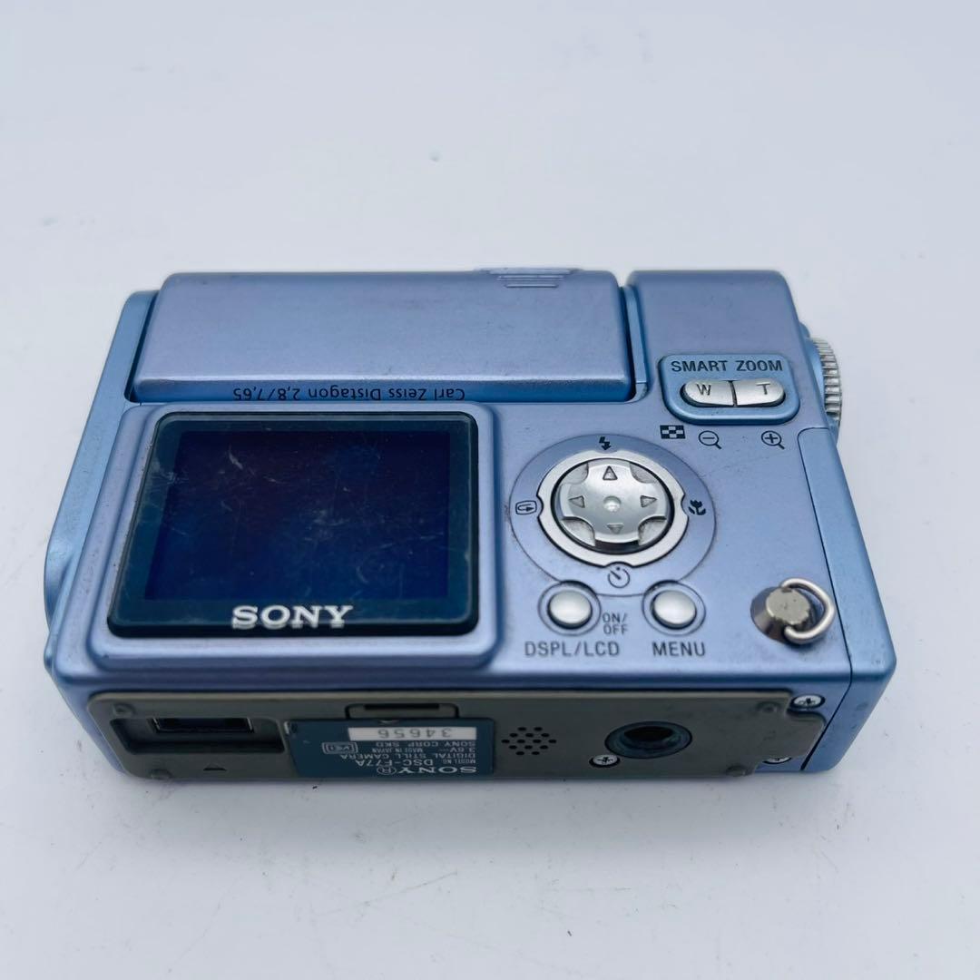 【動作確認済み】SONY CYBERSHOT DSC-F77Aバッテリーなし