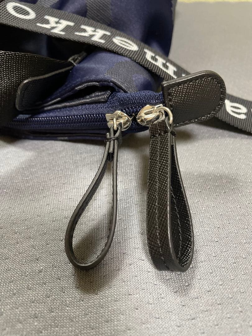 マリメッコ ALL DAY BUCKET SOLID ショルダーバッグ　ネイビー