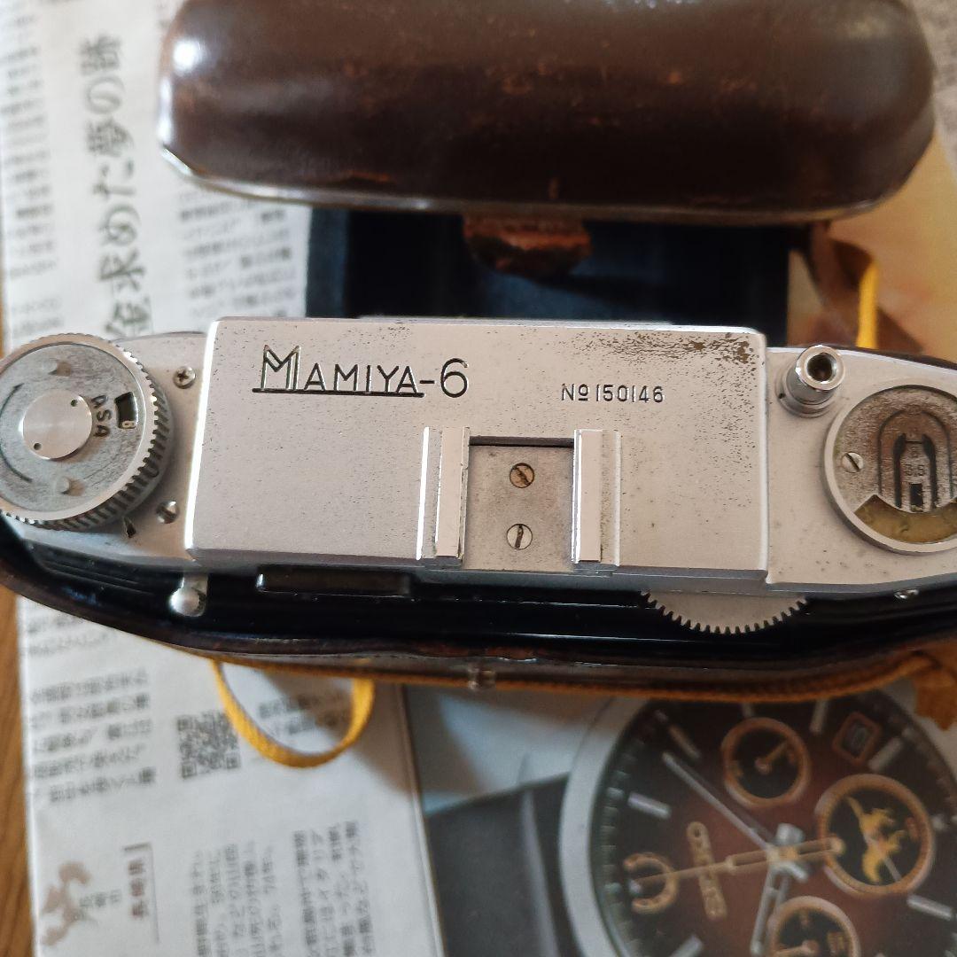 レトロMAMIYA-6カメラジャンク品