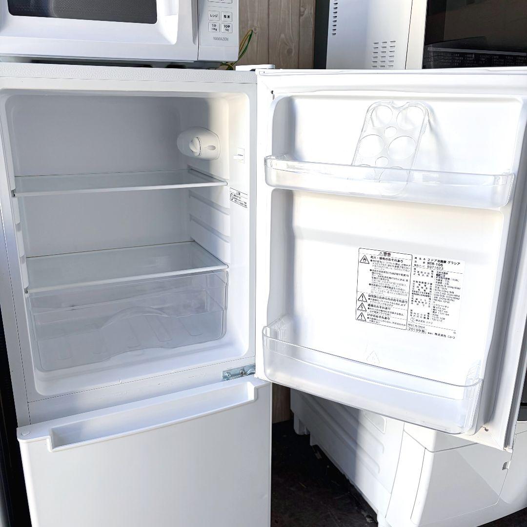 配送設置無料！純正メーカー白系冷蔵庫洗濯機レンジ3台セット！完動超美品！