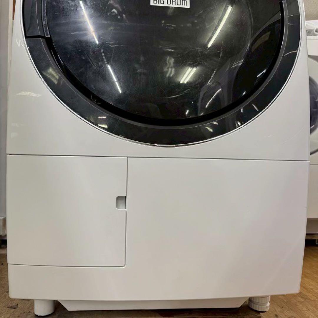 地域限定配送無料　日立　ドラム式洗濯乾燥機　BD-TS100EL 分解清掃済み