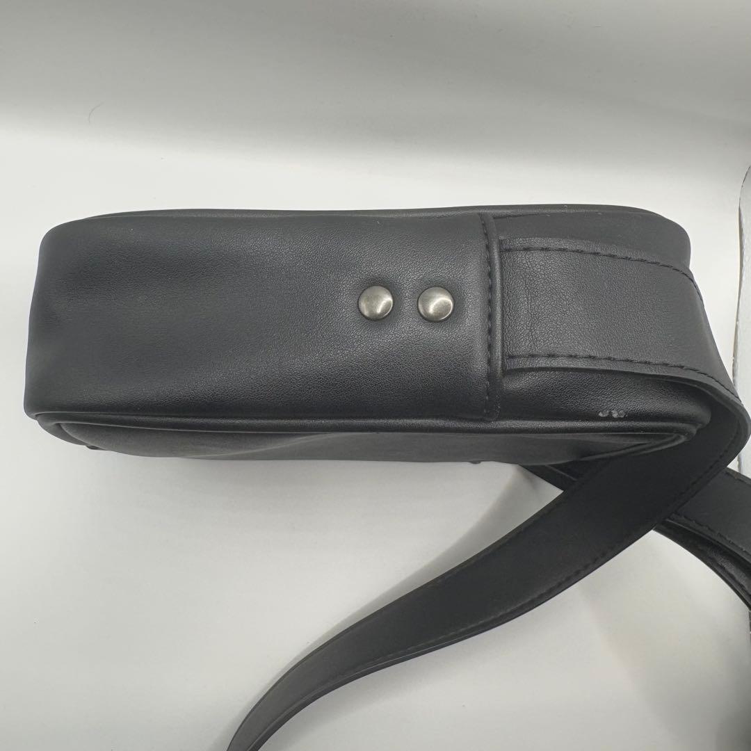 て*る様 DIESEL ディーゼル ショルダーバッグ Dロゴ ブラック フェイク