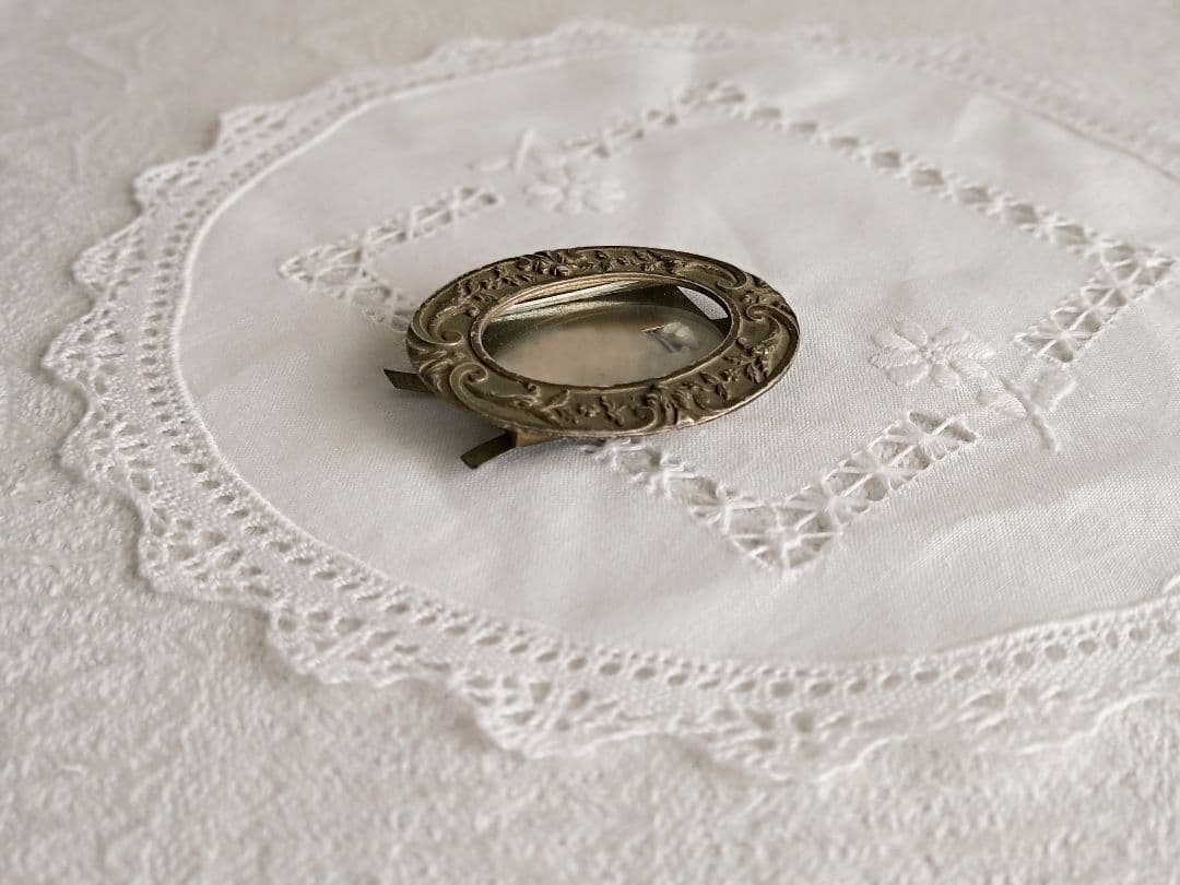 * antique flame ୨୧* オーバル型 かわいいアンティークフレーム