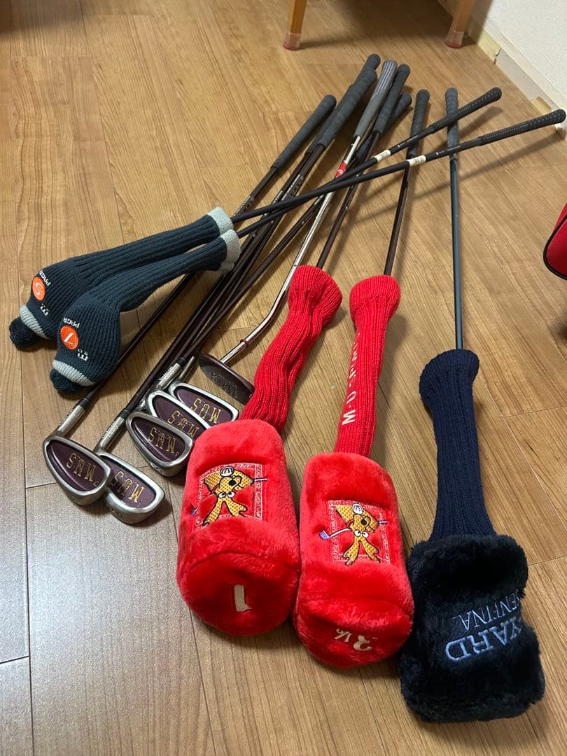 MUスポーツ レディースゴルフクラブセット・キャロウェイ、PRGR、S-yard