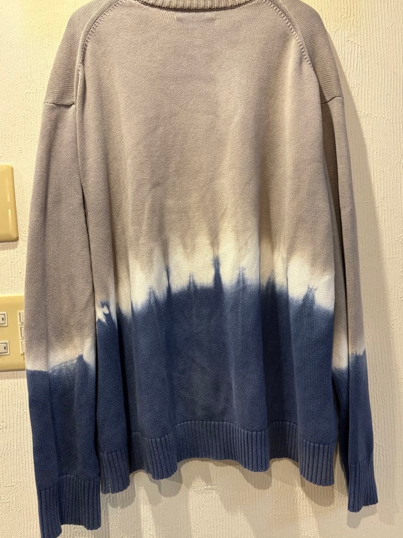 トップス cantate Suvin Gold Tie-Dye Knit