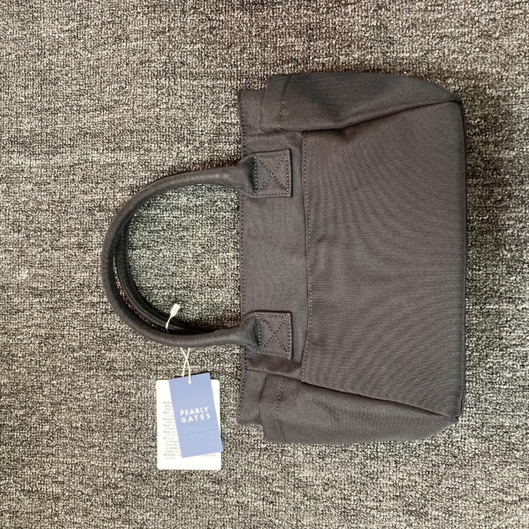 PEARLY GATES ブラック ゴルフバッグ ゴルフ収納バッグ 小物バッグ