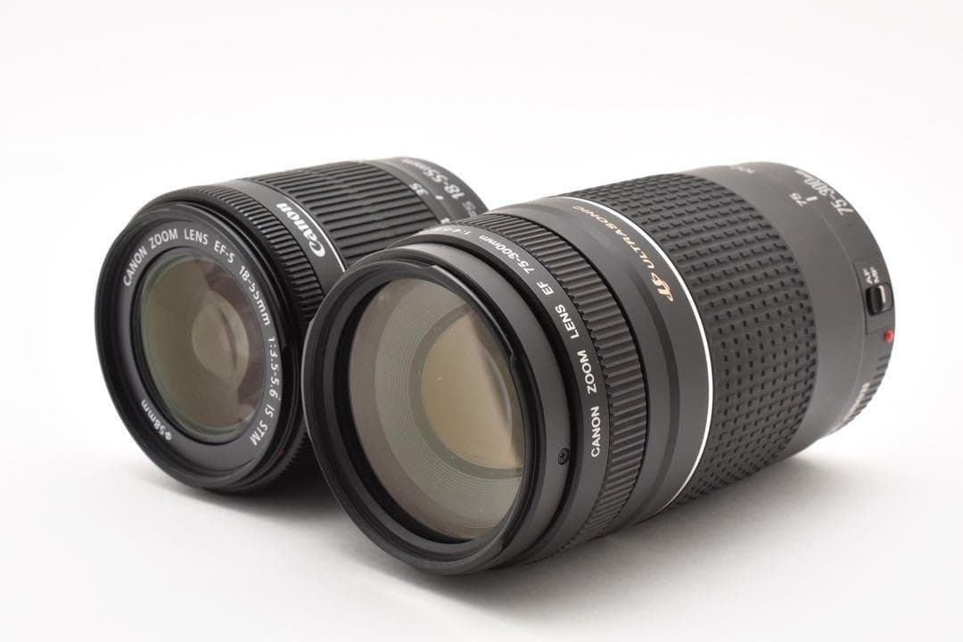 ★極上品★ Canon EOS kiss X8i 超望遠 ダブルズームセット