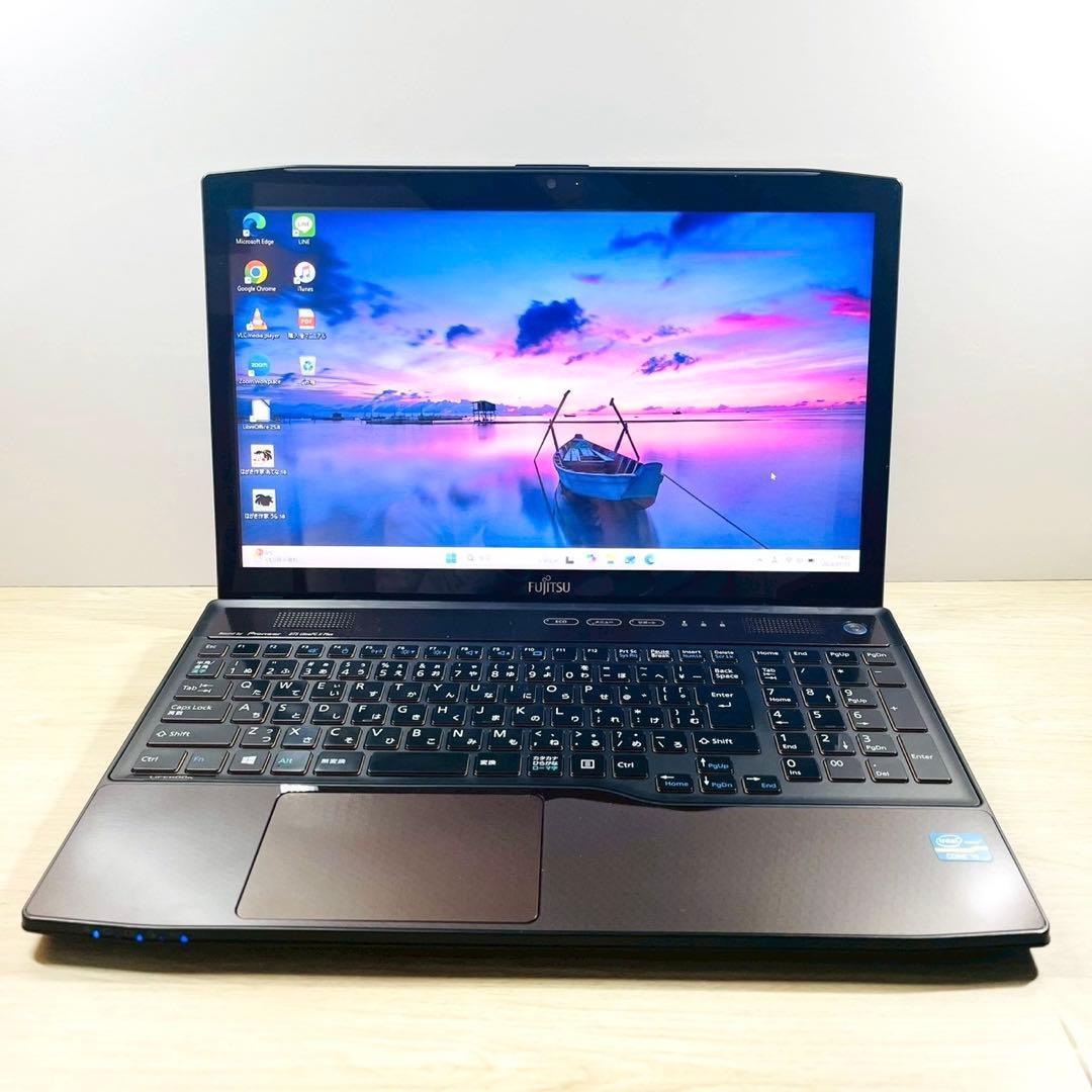 大容量 SSD512GB✨Windows11 ノートパソコン DVD カメラ